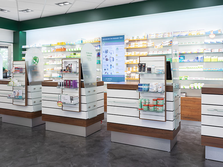 Wo Ist Die Nächste Apotheke In Meiner Nähe Grünewald-Apotheke - Referenzen - Wiemer Einrichtungen