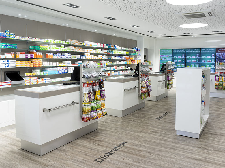 Apotheke In Mülheim An Der Ruhr Merlin-Apotheke - Referenzen - Wiemer Einrichtungen